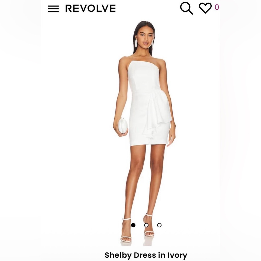 Revolve ELLIATT Shelby Dress in Ivory